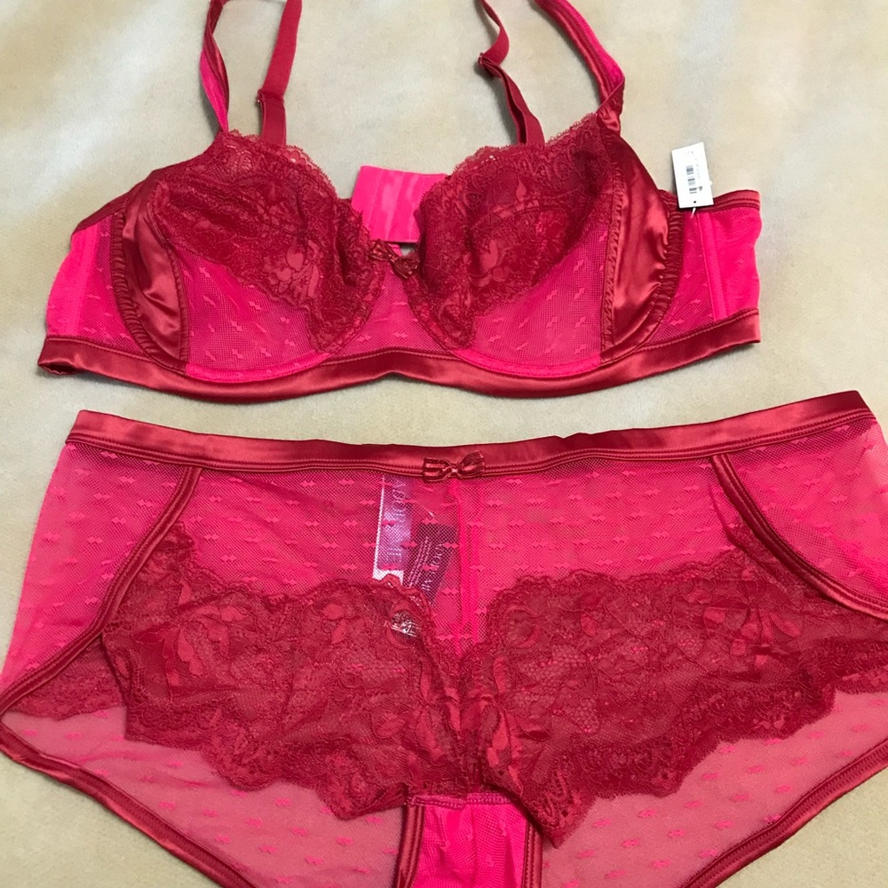 Adore Me NWT Bra and panty set.